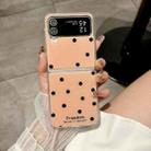 For Samsung Galaxy Z Flip4 Glitter Powder Dots Pattern Phone Case(Gold) - 2