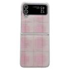 For Samsung Galaxy Z Flip4 Glitter Powder Dots Pattern Phone Case(Pink) - 1