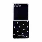 For Samsung Galaxy Z Flip7 5G Glitter Powder Dots Pattern Phone Case(Black) - 1