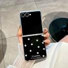 For Samsung Galaxy Z Flip7 5G Glitter Powder Dots Pattern Phone Case(Black) - 2