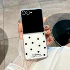 For Samsung Galaxy Z Flip7 5G Glitter Powder Dots Pattern Phone Case(White) - 2