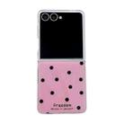 For Samsung Galaxy Z Flip7 5G Glitter Powder Dots Pattern Phone Case(Rose Red) - 1