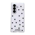 For Samsung Galaxy Z Fold7 5G Glitter Powder Dots Pattern Phone Case(White) - 1