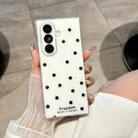 For Samsung Galaxy Z Fold7 5G Glitter Powder Dots Pattern Phone Case(White) - 2