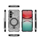 For Samsung Galaxy S25 5G J-20 Solid Color MagSafe Magnetic TPU+PC Phone Case(Grey) - 2