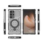 For Samsung Galaxy S24 Ultra 5G J-20 Solid Color MagSafe Magnetic TPU+PC Phone Case(Grey) - 2