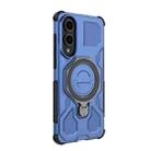 For Samsung Galaxy S25 Edge 5G J-20 Solid Color MagSafe Magnetic TPU+PC Phone Case(Blue) - 3
