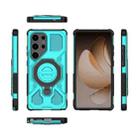 For Samsung Galaxy S25 Ultra 5G J-20 Solid Color MagSafe Magnetic TPU+PC Phone Case(Lake Blue) - 2