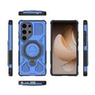 For Samsung Galaxy S25 Ultra 5G J-20 Solid Color MagSafe Magnetic TPU+PC Phone Case(Blue) - 2