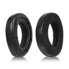1 Pair Snap-on Replacement Earpads For Sennheiser HD800 / HD800S, Material:Lambskin + Flannel Stitching(Black) - 1