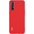 For OPPO Reno3 Pro (Overseas 4G Version) IMAK UC-2 Series Shockproof Full Coverage Soft TPU Case(Red) - 1