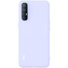 For OPPO Reno3 Pro (Overseas 4G Version) IMAK UC-2 Series Shockproof Full Coverage Soft TPU Case(Purple) - 1