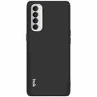 For OPPO Reno4 Pro (Overseas 4G Version) IMAK UC-2 Series Shockproof Full Coverage Soft TPU Case(Black) - 1