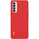 For OPPO Reno4 Pro (Overseas 4G Version) IMAK UC-2 Series Shockproof Full Coverage Soft TPU Case(Red) - 1