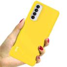 For OPPO Reno4 Pro (Overseas 4G Version) IMAK UC-2 Series Shockproof Full Coverage Soft TPU Case(Yellow) - 1