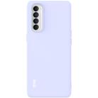 For OPPO Reno4 Pro (Overseas 4G Version) IMAK UC-2 Series Shockproof Full Coverage Soft TPU Case(Purple) - 1