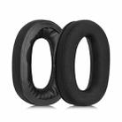 1 Pair Insert Ice Silk Cloth Replacement Earpads For Sennheiser GSP370 / GSP300 / GSP350 / GSP305 / GSP301(Black) - 1