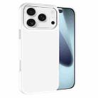 For iPhone 17 Pro Kalebol Metal Lens Frame MagSafe Frosted PC Phone Case(Frosted White) - 1