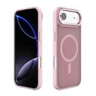 For iPhone 17 Air Kalebol Metal Lens Frame MagSafe Frosted PC Phone Case(Pink) - 1