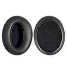 2pcs Insert Replacement Earpads For Sennheiser HD4.30 / HD350BT / HD400s / HD420s / HD458BT / HD300 / HD4.50 / HD4.40BT, Material:Lambskin Black - 1