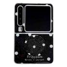 For Huawei Pura X Glitter Powder Dots Pattern Phone Case with Holder(Black) - 1