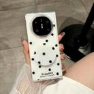 For Huawei Mate X3 / X5 Glitter Powder Dots Pattern Phone Case with Holder(White) - 2