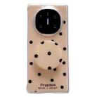 For Huawei Mate X3 / X5 Glitter Powder Dots Pattern Phone Case with Holder(Gold) - 1