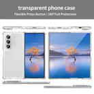 For Samsung Galaxy Z Fold7 5G PC Hybrid TPU Airbag Shockproof Phone Case(Transparent) - 2