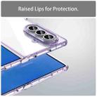 For Samsung Galaxy Z Fold7 5G PC Hybrid TPU Airbag Shockproof Phone Case(Transparent Purple) - 3