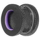 2 Pack Ice Skin Earphone Replacement Earpads Pads For Sony WH-1000XM3(Black Purple) - 1