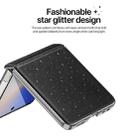 For Samsung Galaxy Z Flip7 5G DUX DUCIS STEX Series Star Pattern Leather Folding Phone Case(Black) - 3