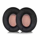 2pcs Insert Replacement Earpads For Sennheiser Momentum On-Ear 1 / On-Ear 2 / On-Ear HD1, Material:Microfiber Black - 1