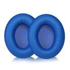 2pcs Insert Replacement Earpads For Sennheiser Momentum On-Ear 1 / On-Ear 2 / On-Ear HD1, Material:Protein Leather Blue - 1