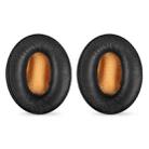 2pcs Insert Replacement Earpads For Sennheiser Momentum On-Ear 1 / On-Ear 2 / On-Ear HD1, Material:Lambskin Black - 1