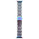 For Apple Watch 46mm / 49mm / 45mm / 44mm Magnetic Snap Clasp Steel Mesh Metal Watch Band(Colorful) - 3