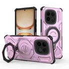 For vivo iQOO Z10 Turbo 5G J-20 Solid Color MagSafe Magnetic TPU+PC Phone Case(Pink) - 1