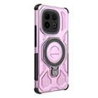 For vivo iQOO Z10 Turbo 5G J-20 Solid Color MagSafe Magnetic TPU+PC Phone Case(Pink) - 3