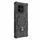 For vivo iQOO Z10 Turbo 5G J-20 Solid Color MagSafe Magnetic TPU+PC Phone Case(Black) - 3