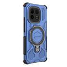 For vivo iQOO Z10 Turbo 5G J-20 Solid Color MagSafe Magnetic TPU+PC Phone Case(Blue) - 3