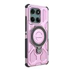 For Motorola Edge 60 Fusion 5G Global J-20 Solid Color MagSafe Magnetic TPU+PC Phone Case(Pink) - 3