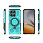 For Motorola Edge 60 Fusion 5G Global J-20 Solid Color MagSafe Magnetic TPU+PC Phone Case(Lake Blue) - 2