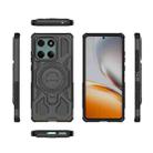 For Motorola Edge 60 Fusion 5G Global J-20 Solid Color MagSafe Magnetic TPU+PC Phone Case(Black) - 2