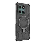 For Motorola Edge 60 Fusion 5G Global J-20 Solid Color MagSafe Magnetic TPU+PC Phone Case(Black) - 3