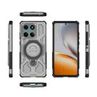 For Motorola Edge 60 Fusion 5G Global J-20 Solid Color MagSafe Magnetic TPU+PC Phone Case(Grey) - 2