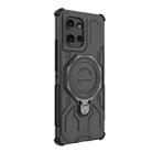 For Motorola Edge 50 5G Global J-20 Solid Color MagSafe Magnetic TPU+PC Phone Case(Black) - 3