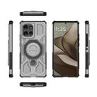 For Motorola Edge 50 5G Global J-20 Solid Color MagSafe Magnetic TPU+PC Phone Case(Grey) - 2
