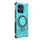 For Motorola Edge 60 Pro 5G J-20 Solid Color MagSafe Magnetic TPU+PC Phone Case(Lake Blue) - 3
