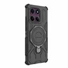 For Motorola Edge 60 Pro 5G J-20 Solid Color MagSafe Magnetic TPU+PC Phone Case(Black) - 3