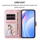 For Samsung Galaxy S24 Ultra 5G Litter Panda Embossing RFID Leather Phone Case with Lanyard(Pink) - 3
