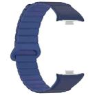 For Xiaomi Smart Band 9 Pro / Redmi Watch 5 Two Color Magnetic Silicone Watch Band(Navy Blue Dark Blue) - 3